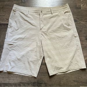 Mens O’Neil Khaki/Tan Crossover Shorts size 36